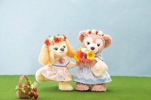 ディズニーシー 花畑で楽しむ ダッフィー フレンズの春グッズ 花柄ワンピのコスチュームなど ファッションプレス