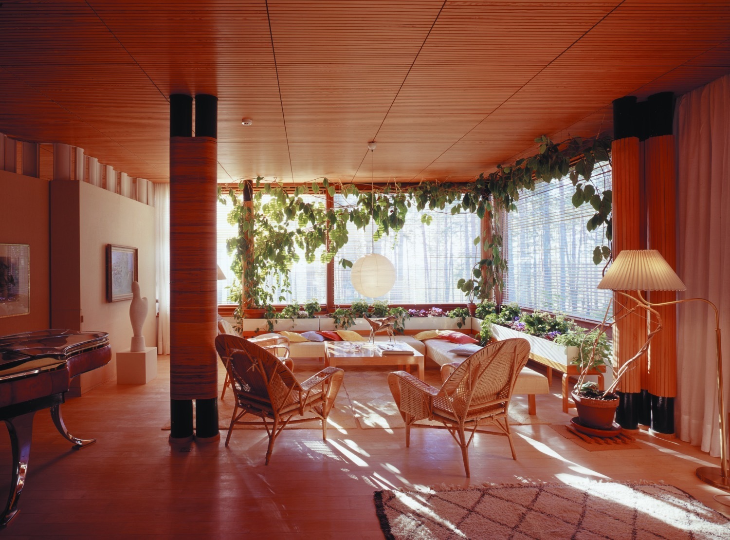 マイレア邸 リビングルーム Alvar Aalto Foundation Photo: Maija Holma