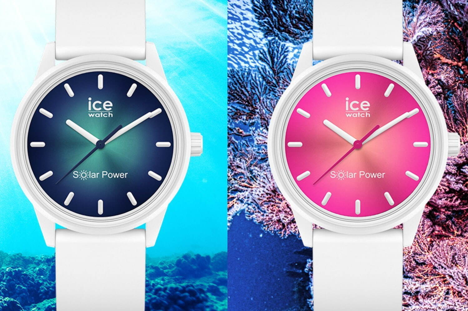 アイスウォッチ“海”着想の新作腕時計、澄んだ深海や宝石の様なサンゴ礁をイメージのグラデカラー