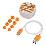 オーディオテクニカ×スタジオ セブンのコラボイヤホン、“CAUTION LOGO”をデザイン｜写真4