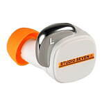 オーディオテクニカ×スタジオ セブンのコラボイヤホン、“CAUTION LOGO”をデザイン｜写真5