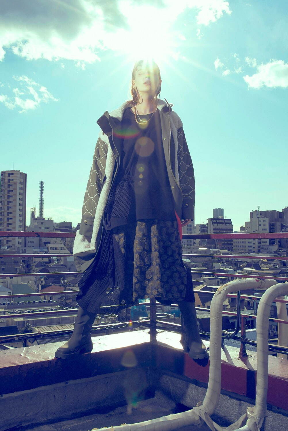 イン-プロセス トーキョー 2021-22年秋冬｜female マウンテンパーカー