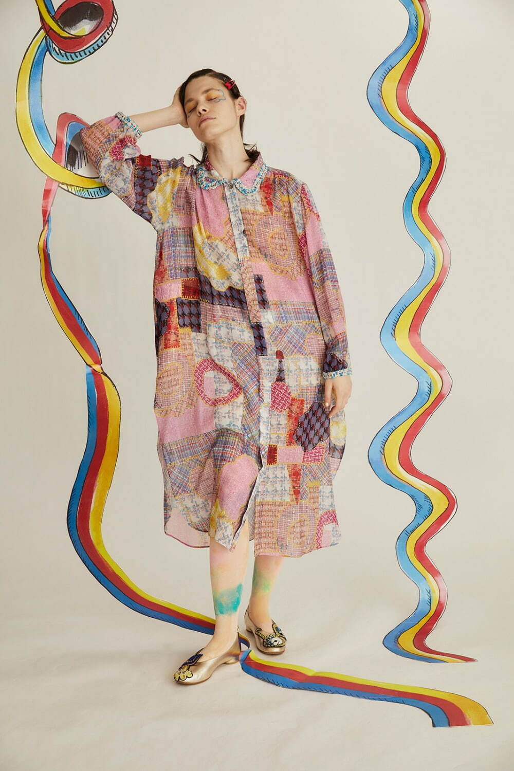 ツモリチサト(TSUMORI CHISATO) 2021-22年秋冬ウィメンズコレクション  - 写真34