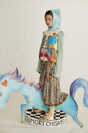 ツモリチサト 2021-22年秋冬コレクション - 空想めがねをかけて、幻想的な夢の世界へ｜写真25