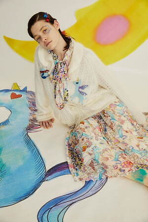 ツモリチサト 2021-22年秋冬コレクション - 空想めがねをかけて、幻想的な夢の世界へ｜写真31