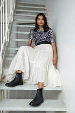 アニエスベー 2021年秋冬コレクション - カラーとプリントで遊ぶフレンチスタイル｜写真2