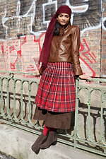 アニエスベー 2021年秋冬コレクション - カラーとプリントで遊ぶフレンチスタイル｜写真13