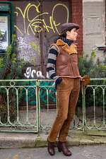 アニエスベー 2021年秋冬コレクション - カラーとプリントで遊ぶフレンチスタイル｜写真17