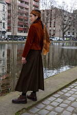 アニエスベー 2021年秋冬コレクション - カラーとプリントで遊ぶフレンチスタイル｜写真20