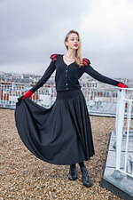 アニエスベー 2021年秋冬コレクション - カラーとプリントで遊ぶフレンチスタイル｜写真29