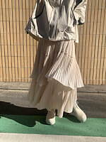 スナイデル2021年春夏ウェア、“ストーン柄”のシフォンワンピ＆リボン付きGジャンなど｜写真7