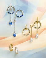 ランバン オン ブルー新作“ヴィンテージ風”レイヤードネックレス、淡水パール×コインモチーフ｜写真1