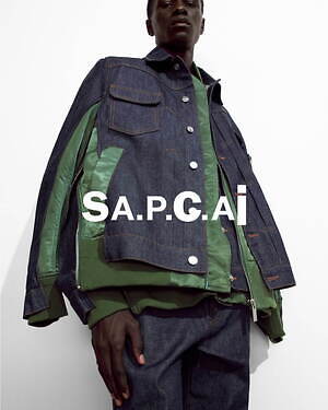 A.P.C ×sacai  コラボブルゾン　XXS肩幅45㎝