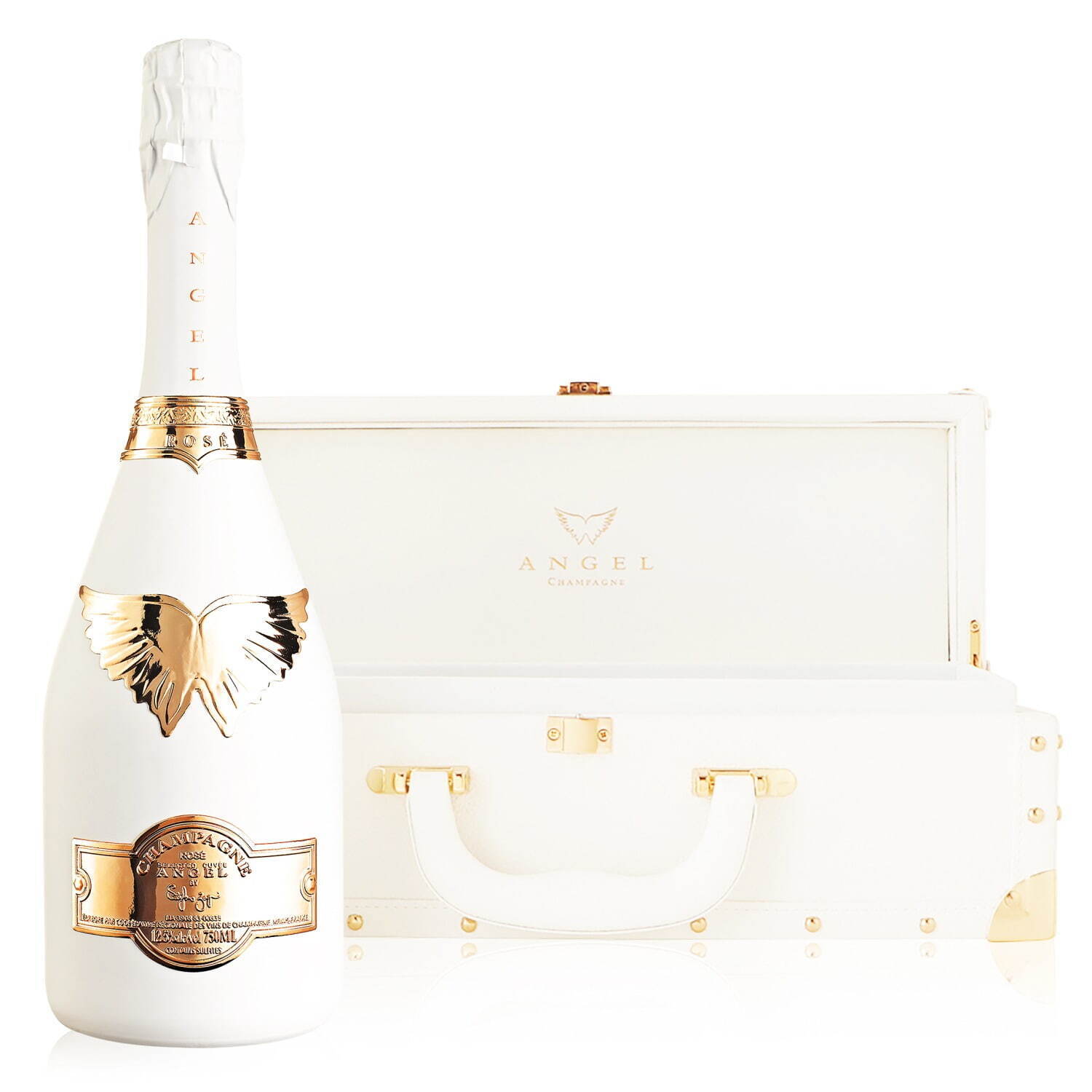 ANGEL CHAMPAGNE NV BRUT ROSÉ WHITE ボトル 52,800円(税込)