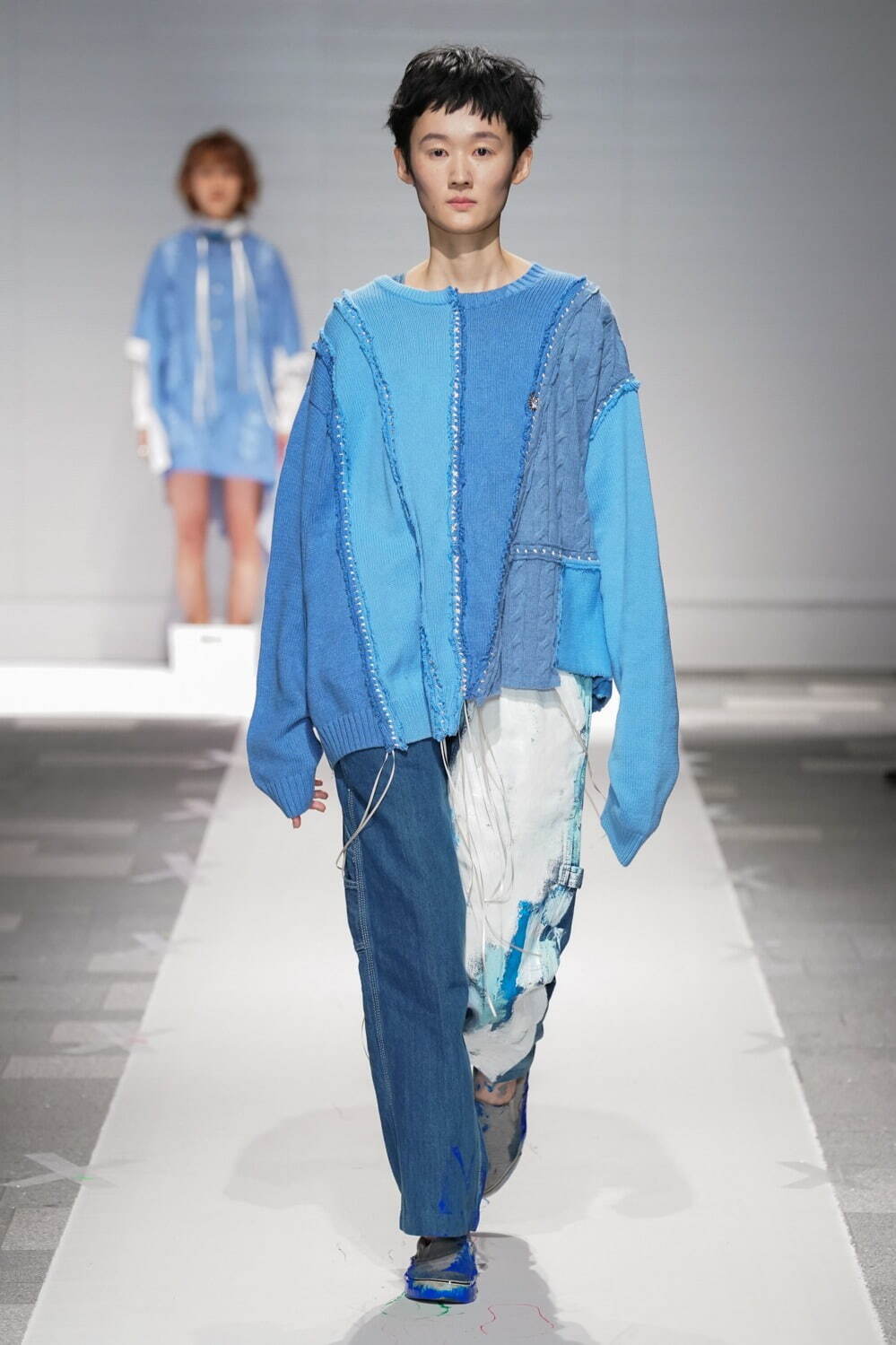 ニサイ 2021-22年秋冬コレクション - 雨上がりに架かる虹の先で生まれた一点物の服｜写真5