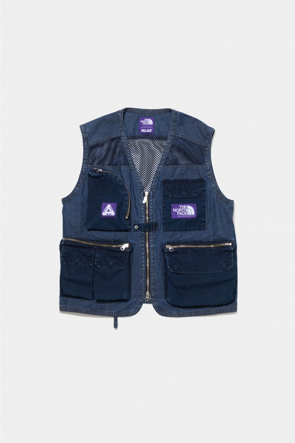 Indigo Ripstop Mesh Vest 33,000円(税込)