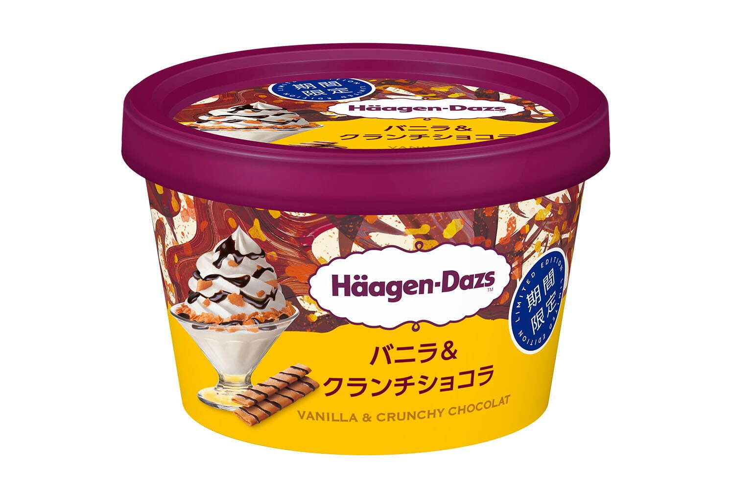 ハーゲンダッツ(Häagen-Dazs) バニラ＆クランチショコラ｜写真1