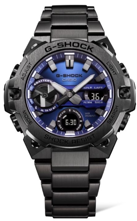 G-SHOCKから12.9mmの薄型ウオッチ、メタル感溢れるフェイス