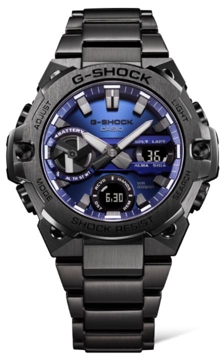 G-SHOCKから12.9mmの薄型ウオッチ、メタル感溢れるフェイスデザイン｜写真3