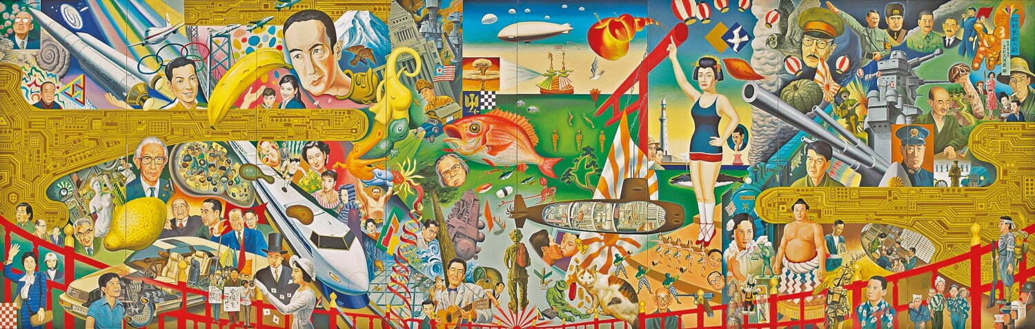タイガー立石の大規模個展、香川・埼玉で - ポップ・アート絵画