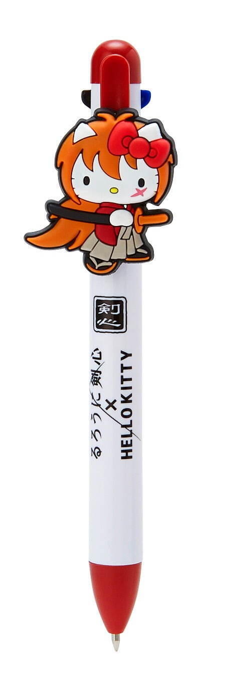 るろうに剣心　キティ　ハローキティ マスコットホルダー　緋村剣心　薫　2セット るろうに剣心』×『ハローキティ』グッズが4月14日発売。4月22日
