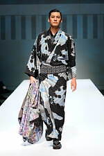 ジョウタロウ サイトウ 2021-22年秋冬コレクション - 宇宙の如く広いキモノの世界｜写真24