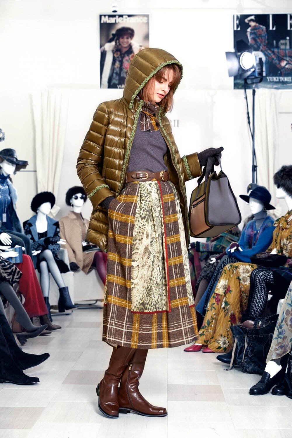 ユキ トリヰ 2021-22年秋冬｜female ダウンジャケット