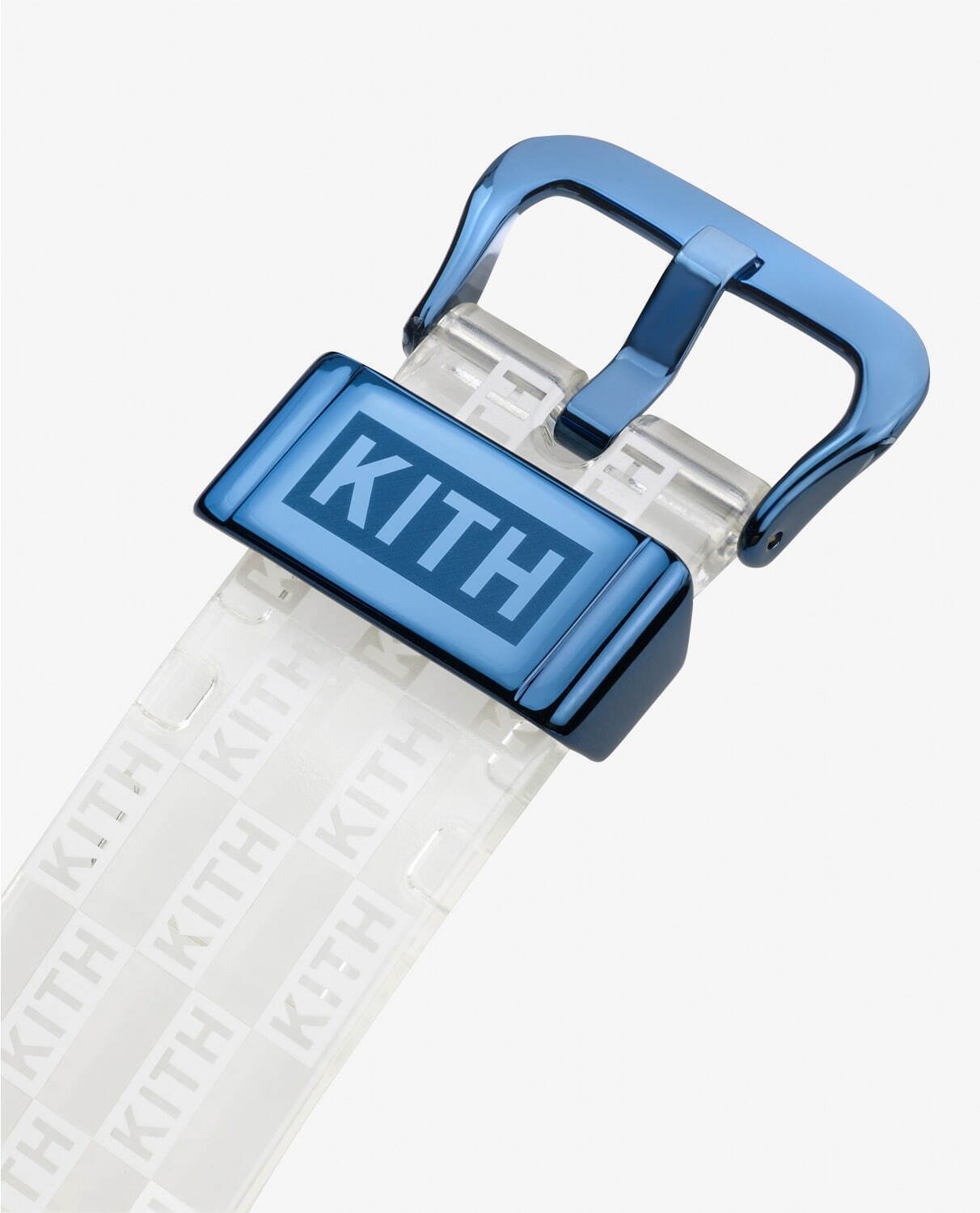 KITHとG-SHOCKの腕時計、レインボーメタルフレーム×クリアバンド