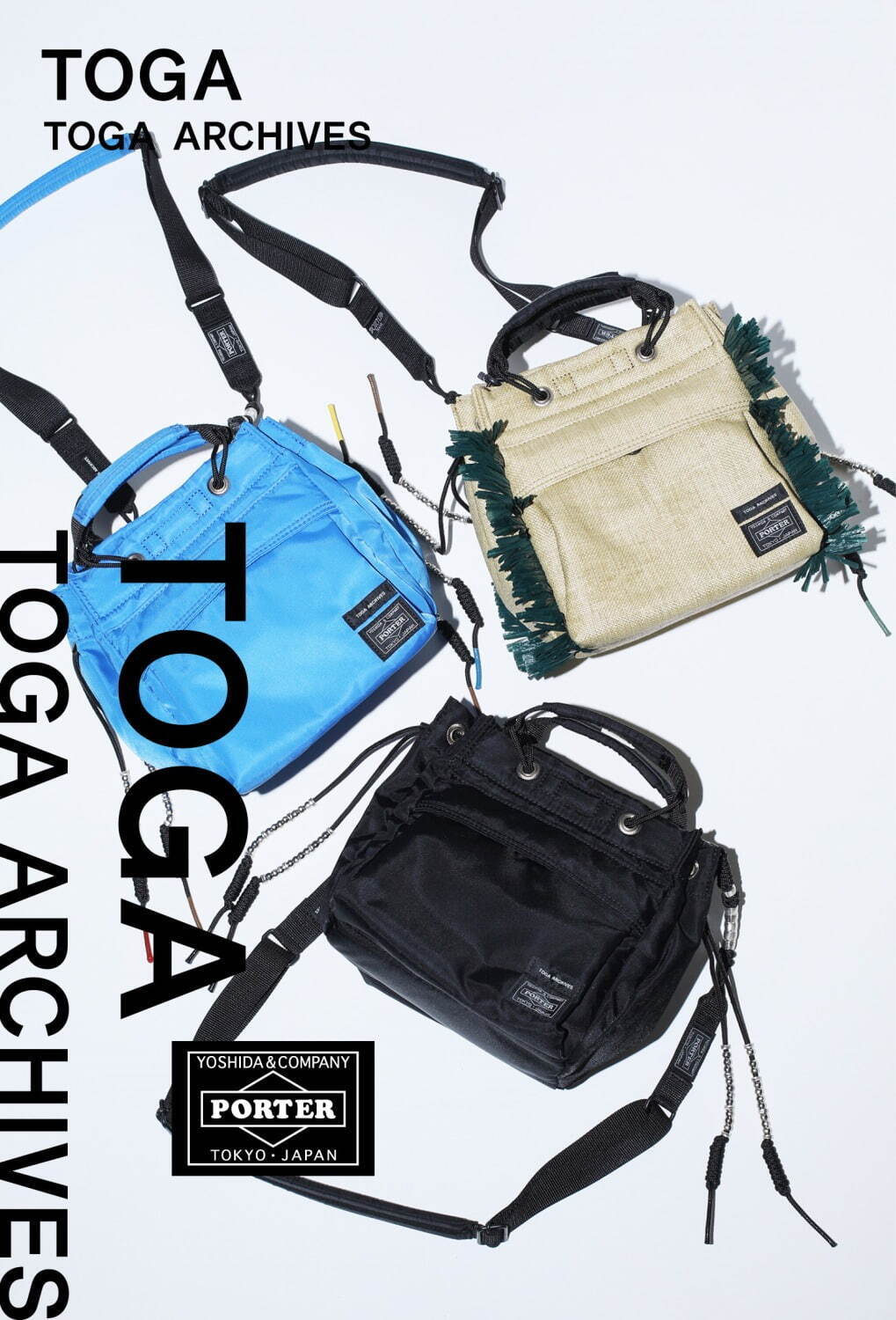 STRING BAG TOGA × PORTER トーガ ポーター コラボバッグ-