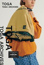 トーガ × ポーターのコラボバッグ第3弾、バンダナ柄トート＆ラフィア素材のスクエアバッグなど｜写真15