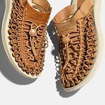 エンジニアド ガーメンツ×キーンのサンダルスニーカー第2弾、アシンメトリーなレザー素材｜写真3