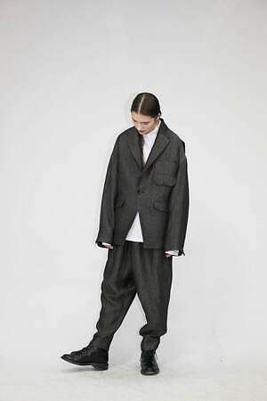 マイ ビューティフル ランドレット(my beautiful landlet) 2021-22年秋冬ウィメンズ&メンズコレクション シルエット - 写真17