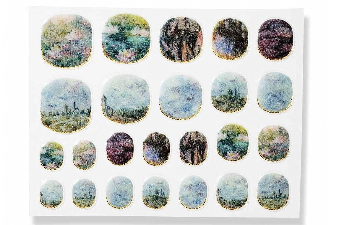 ウィリアム・モリス｜モネやクリムトの名画着想ネイルシール“ぷっくりジェルネイル風”、東京・名古屋・大阪で店頭販売