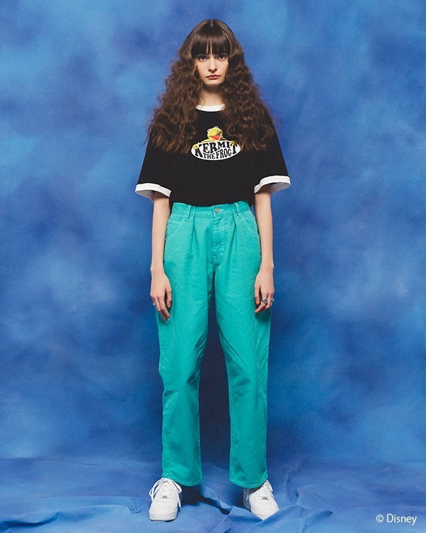 X Girlとディズニー映画 ザ マペッツ の限定ウェア カーミットやロゴを配したtシャツ バッグ ファッションプレス