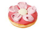 クリスピー・クリーム・ドーナツ“パンダ”が顔を出す苺ドーナツ＆花びらホイップ、名古屋限定で｜写真2