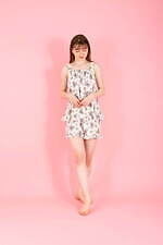 ポール & ジョー21年春夏ルームウェア、メダイユ柄＆ねこのヌネット柄パジャマやワンピなど｜写真8