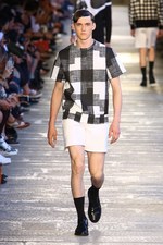 ニール バレット(Neil Barrett) 2014春夏コレクション - ブロックチェックを再構築｜写真4