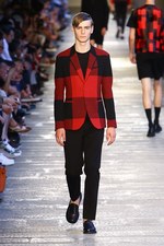 ニール バレット(Neil Barrett) 2014春夏コレクション - ブロックチェックを再構築｜写真66