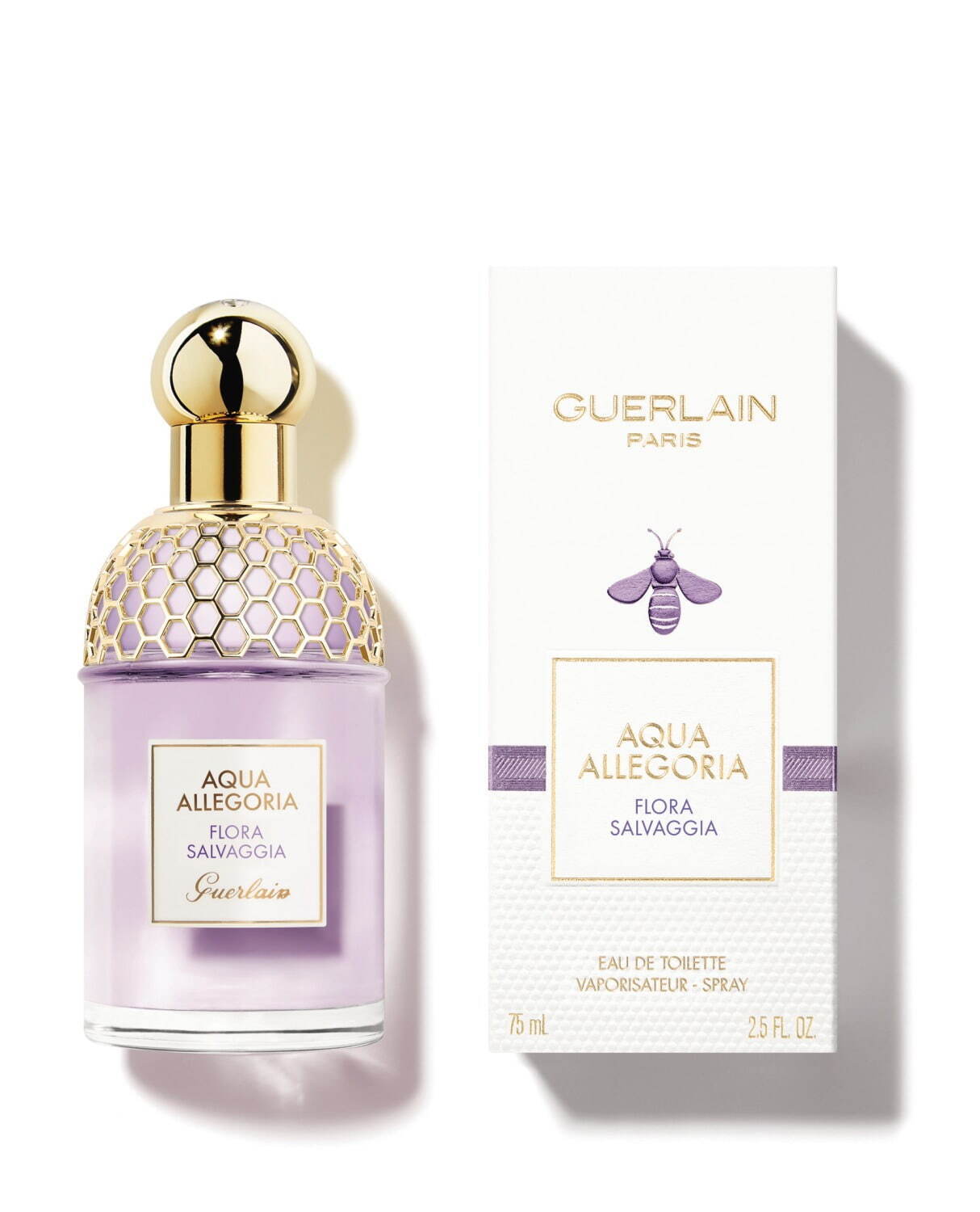 ゲラン「アクア アレゴリア」に2つの新作、ハニー香る“花の蜜”のようなフラワーフレグランス - ファッションプレス