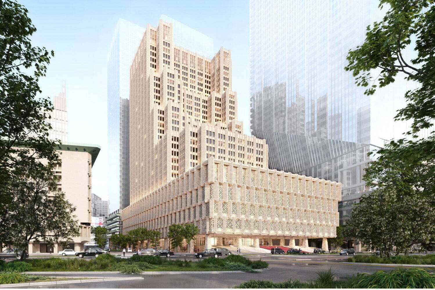 帝国ホテル 東京」建て替え - タワー館は2030年度、本館は2036