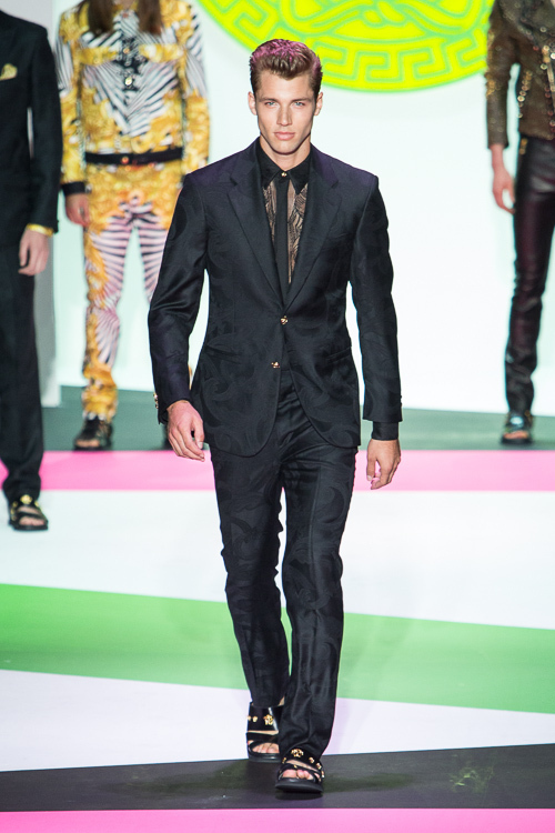 ヴェルサーチェ(VERSACE) 2014年春夏メンズコレクション シルエット - 写真1