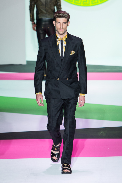 ヴェルサーチェ(VERSACE) 2014年春夏メンズコレクション シルエット - 写真5