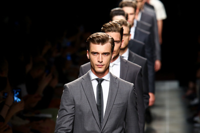 ボッテガ・ヴェネタ 2014年春夏メンズコレクション - 「視覚的な矛盾の影響」を探求