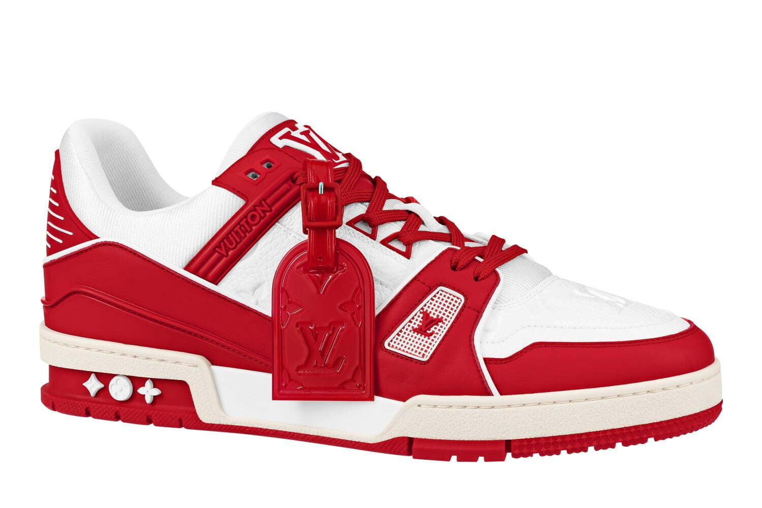 Louis Vuitton/Supreme Sneaker 赤28cm