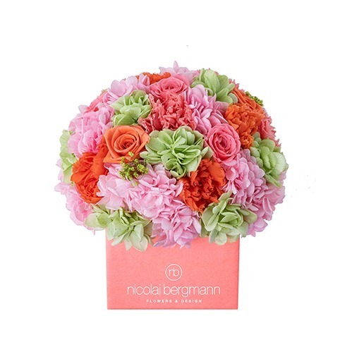 ニコライ バーグマン“母の日”限定フラワーボックス、ピンクグラデ＆優しい色彩のバラやカーネーション｜写真5
