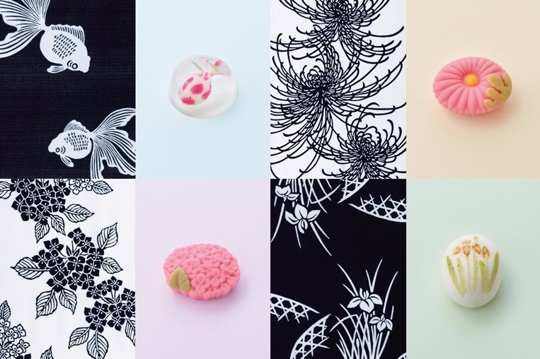 企画展「和菓子のかたち 〇△□」“〇・△・□”の形をしたとらや