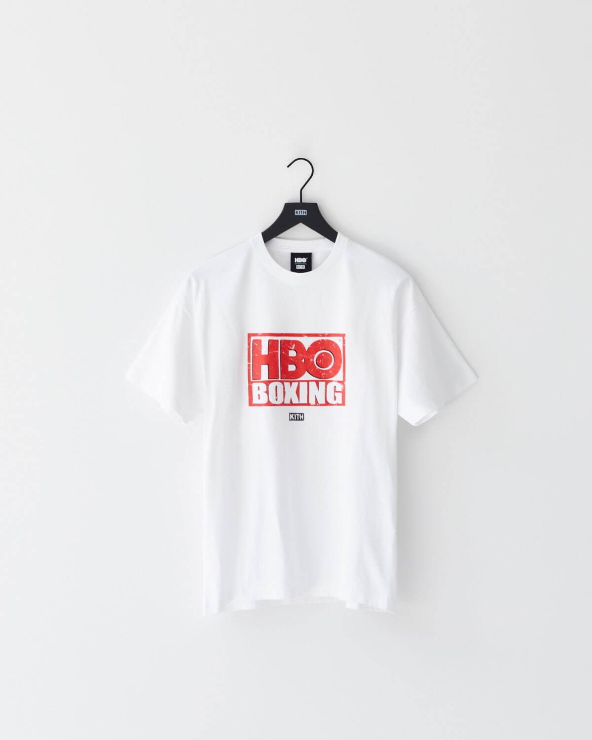 KITH×米ケーブルTV局「HBO」レトロなロゴを配したヴィンテージ風T