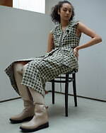 アカネウツノミヤ 2021年秋冬コレクション - 寒空に映える、ひとさじの鮮やかなブルー｜写真10