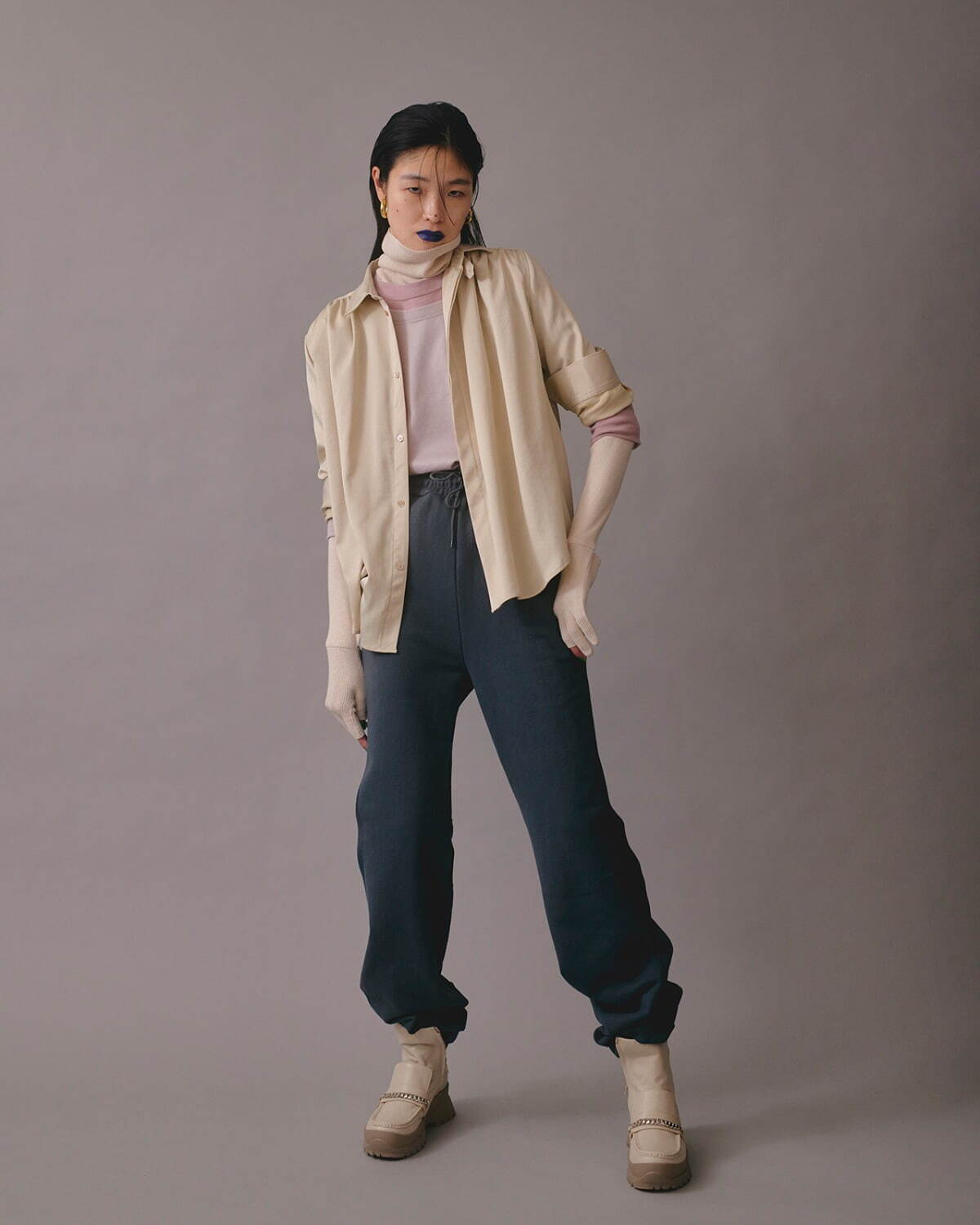 ジーヴィージーヴィー 2021-22年秋冬｜ イージー/ジョガーパンツ