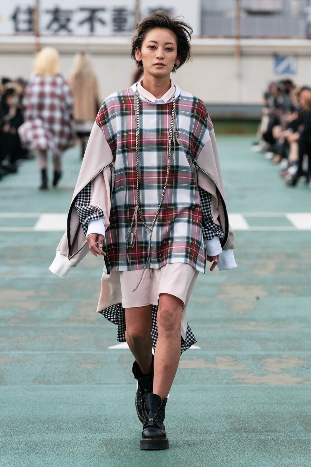 アクオド バイ チャヌ 2021-22年秋冬コレクション - タータンチェック